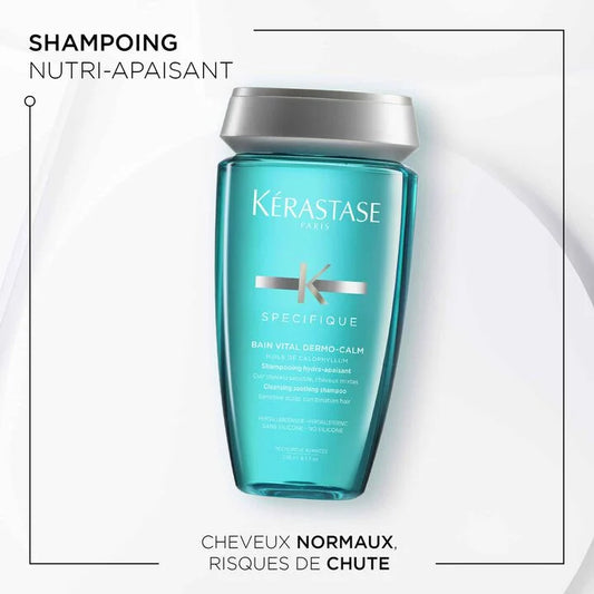 Bain Vital Dermo-Calm Shampoing anti-démangeaisons 250 ml Spécifique - Kérastase