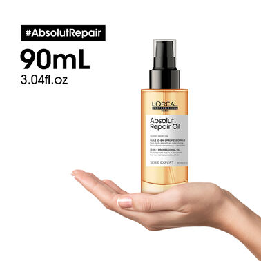Huile pour Cheveux Abîmés 10 en 1 90 ml Absolut Repair - L'Oréal Professionnel