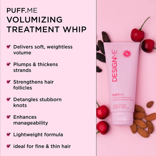 Ornement des fĂȘtes masque pour cheveux fins 90 ml Puff.Me- Design.Me