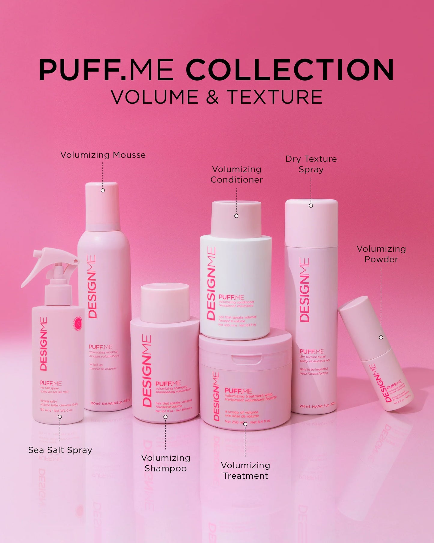 Spray au sel de mer 180 ml Puff.Me - Design.Me