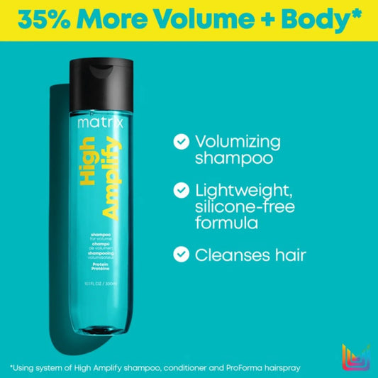 Duo Shampoing & Revitalisant pour le volume High Amplify -Matrix