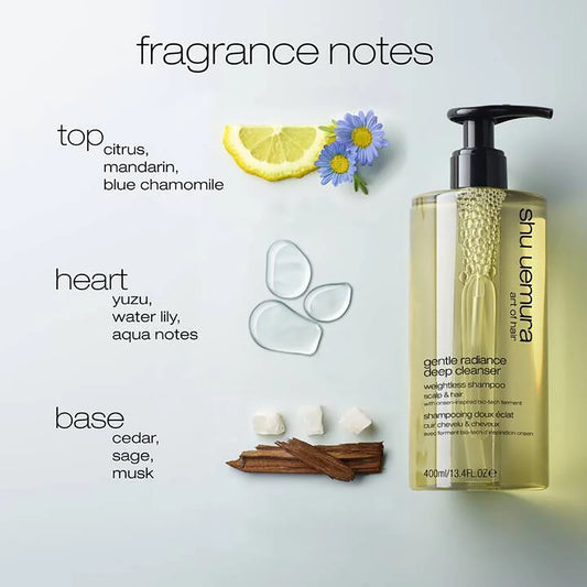 Shampoing Doux Éclat Gentle Radiance 400 ml - Shu Uemura