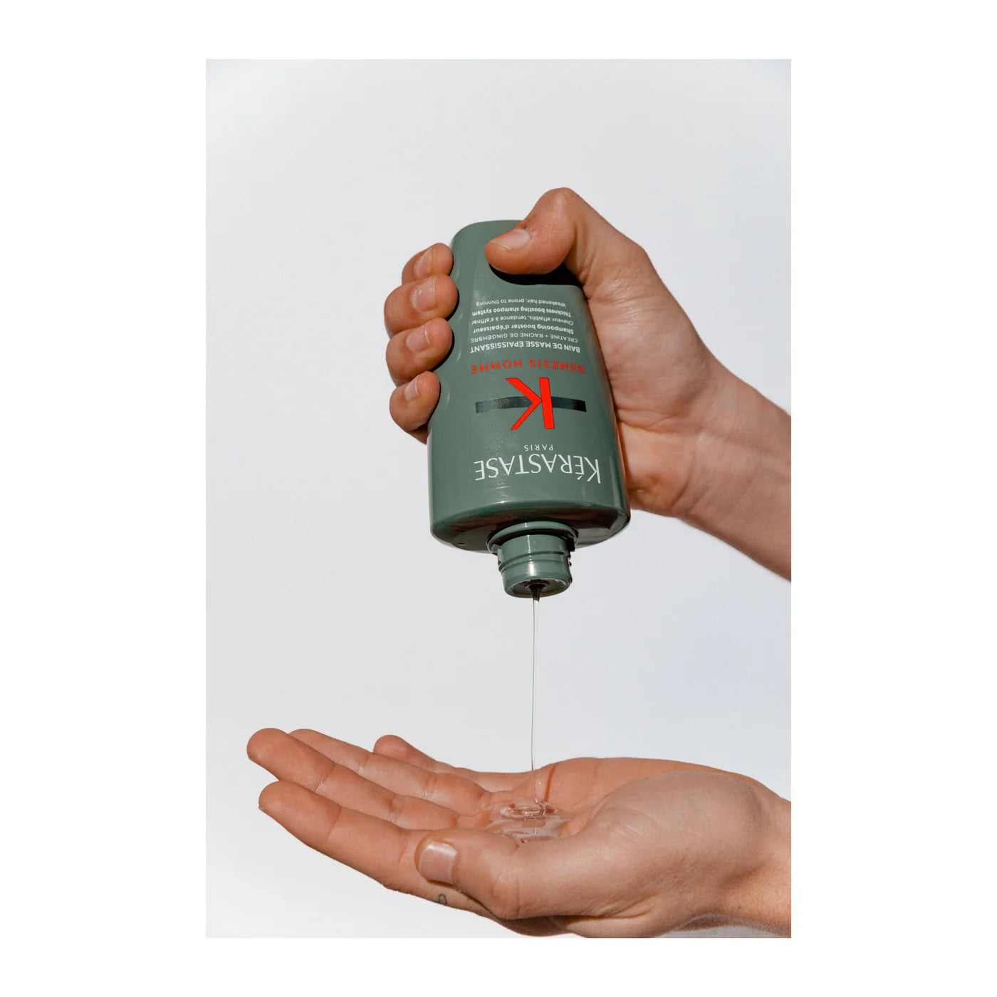 Bain de Masse Épaississant Shampoing anti-chute pour les hommes 250 ml Genesis Homme - Kérastase