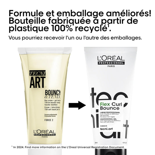 Flex Curl Bounce crème pour Cheveux Bouclés 150 ml Tecni.Art - L'Oréal Professionnel