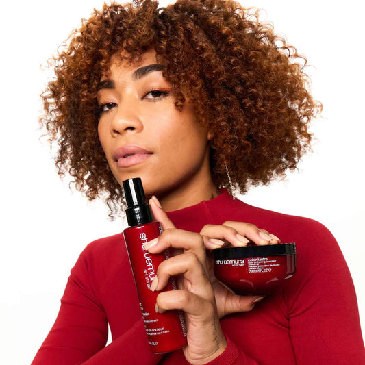 Routine for medium to thick colored hair, Color Lustre - Shu Uemura