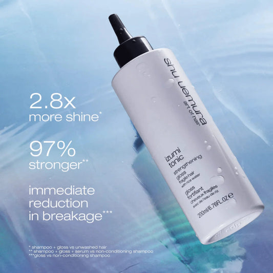 Izumi Tonic Fortifying Gloss for Fragile Hair 200ml - Shu Uemura