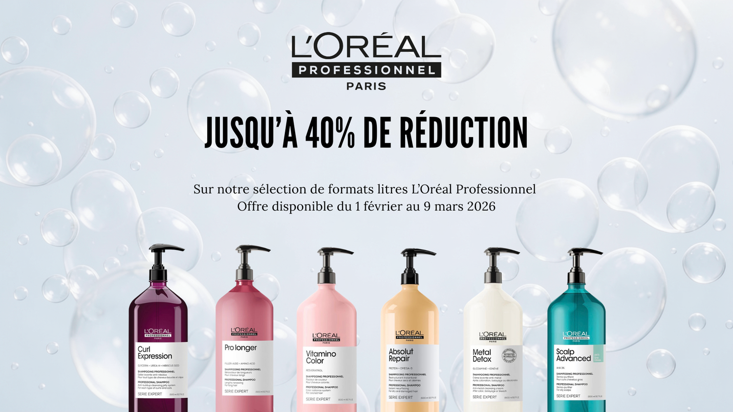 Formats Professionnels - L'Oréal Professionnel / Pureology