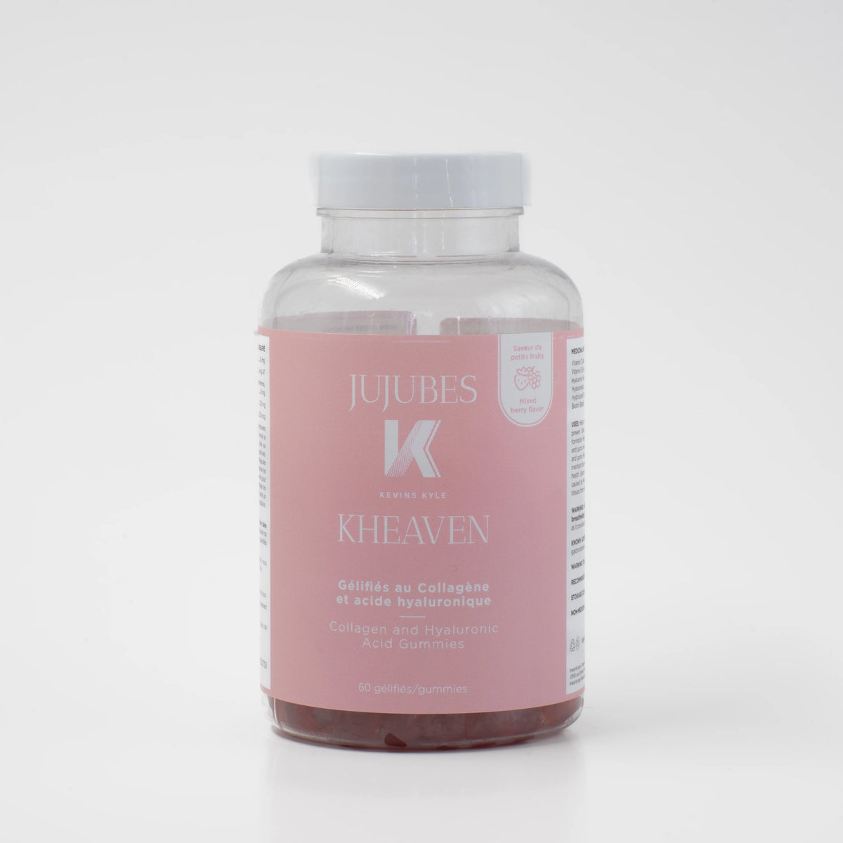 Gummies pousse & fortification x60 JUJUBES KHAEVEN - Kevins Kyle