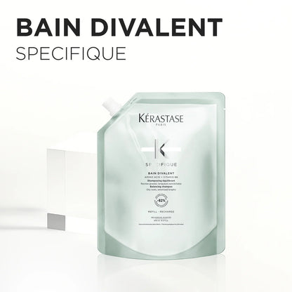 Recharge Bain Divalent Shampoing pour cuir chevelu gras 500 ml Spécifique - Kérastase