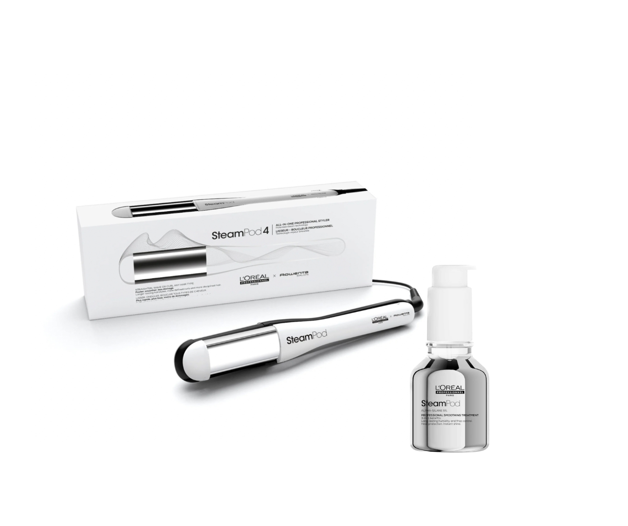 Duo Steampod 4.0 & Sérum Steampod - L'Oréal professionnel