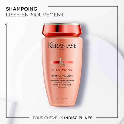 Bain Fluidealiste Shampoing pour cheveux indisciplinés 250 ml Discipline - Kérastase