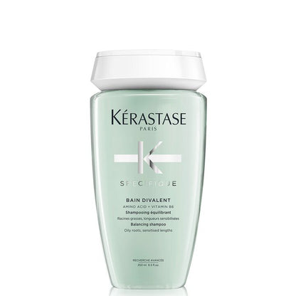 Bain Divalent Shampoing pour cuir chevelu gras 250 ml Spécifique - Kérastase
