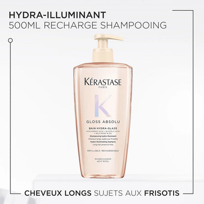 Bain Hydra-Glaze Gloss Absolu Refillable 500 ml - Kérastase