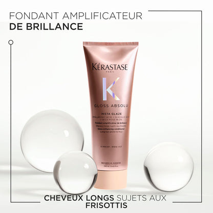 Fondant Insta Glaze Revitalisant pour cheveux longs sujet aux frisottis 250 ml Gloss Absolu - Kérastase