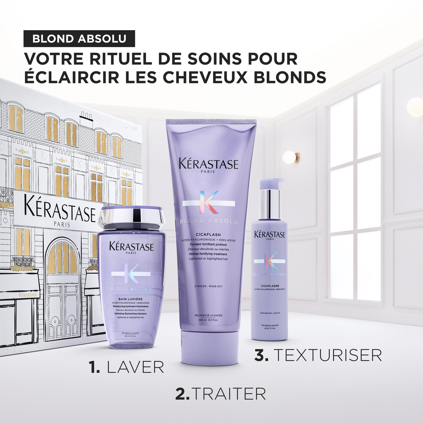 Coffret des Fêtes pour Cheveux Blonds Blond Absolu - Kérastase