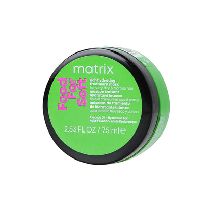Masque pour cheveux secs format voyage 75 ml Food For Soft - Matrix