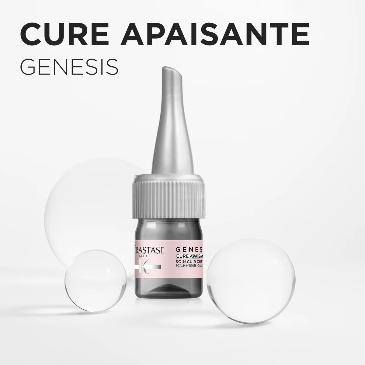 Cure Apaisante anti-inconforts pour cuir chevelu sensible 10x6ml Genesis - Kérastase