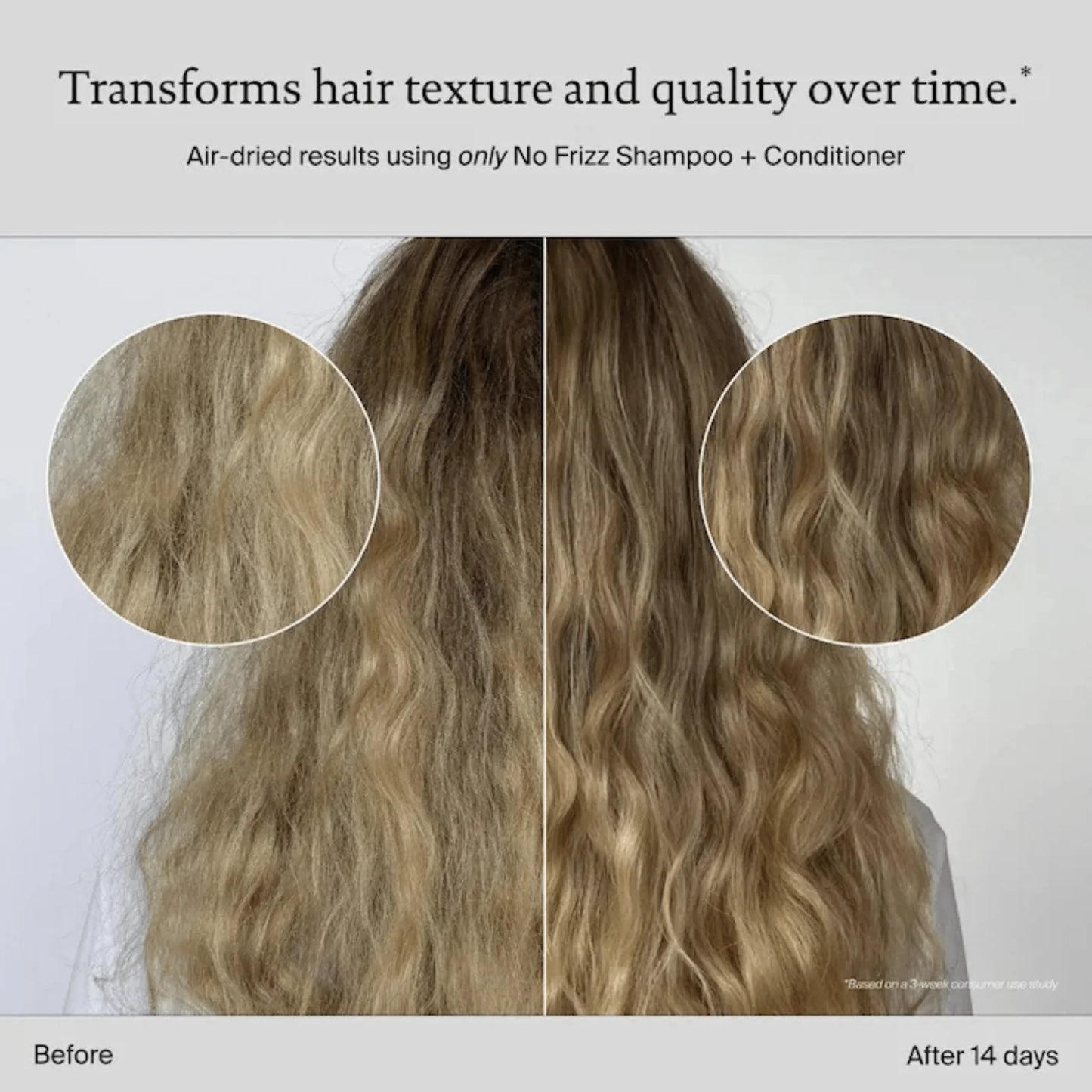 Shampoing anti-frisottis 1000 ml No Frizz - Living Proof