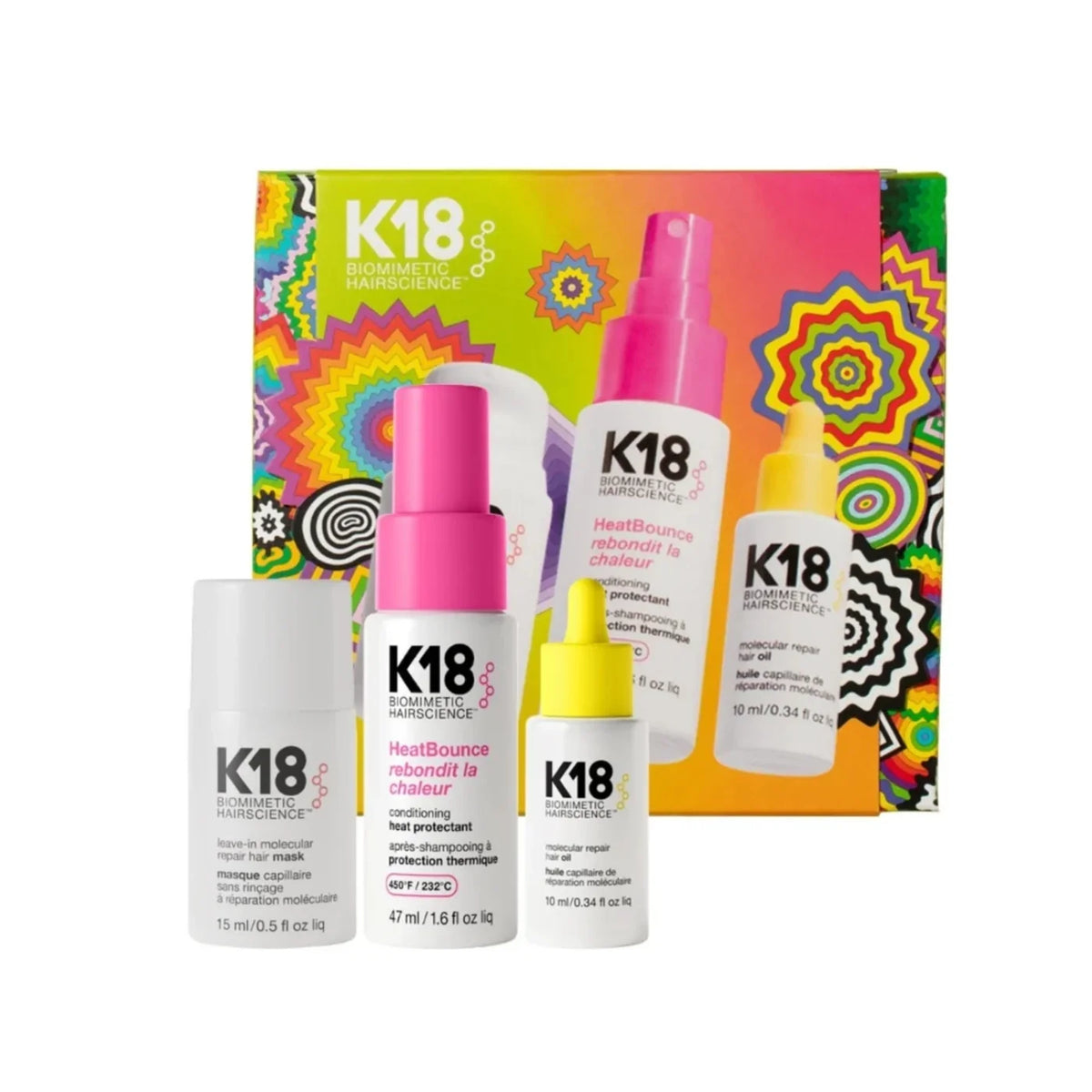 Coffret des fêtes Trio Repair, Protect & Smooth - K18