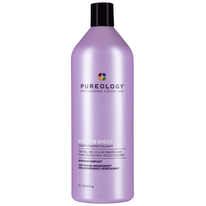 Revitalisant pour cheveux secs et fins 1L Hydrate Sheer - Pureology