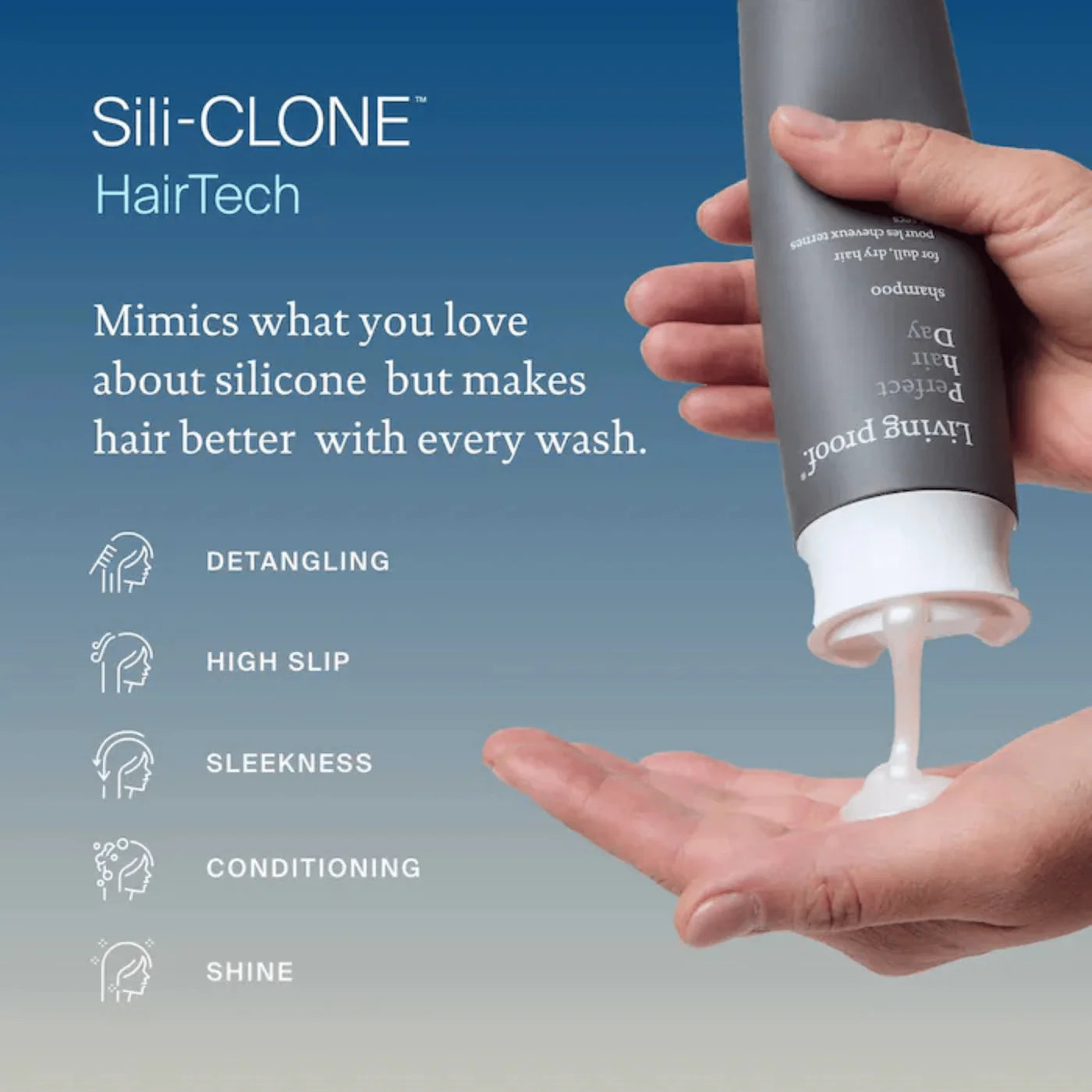 Shampoing pour des cheveux ternes et secs 1000 ml Perfect Hair Day - Living Proof
