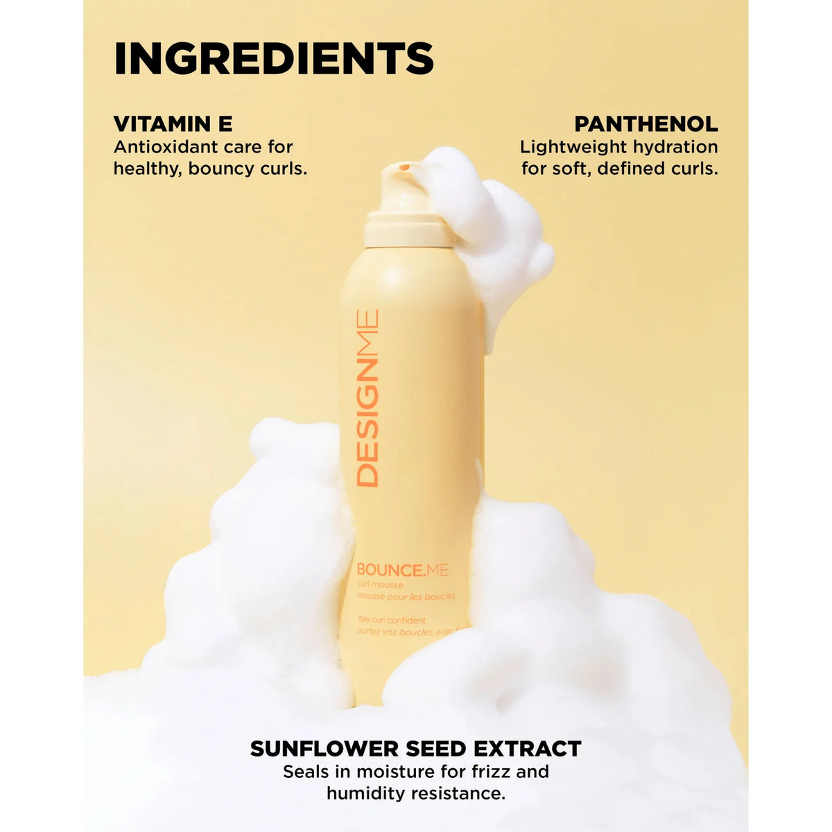 Ornement des fêtes mousse pour les boucles 85 ml Bounce.Me - Design.Me