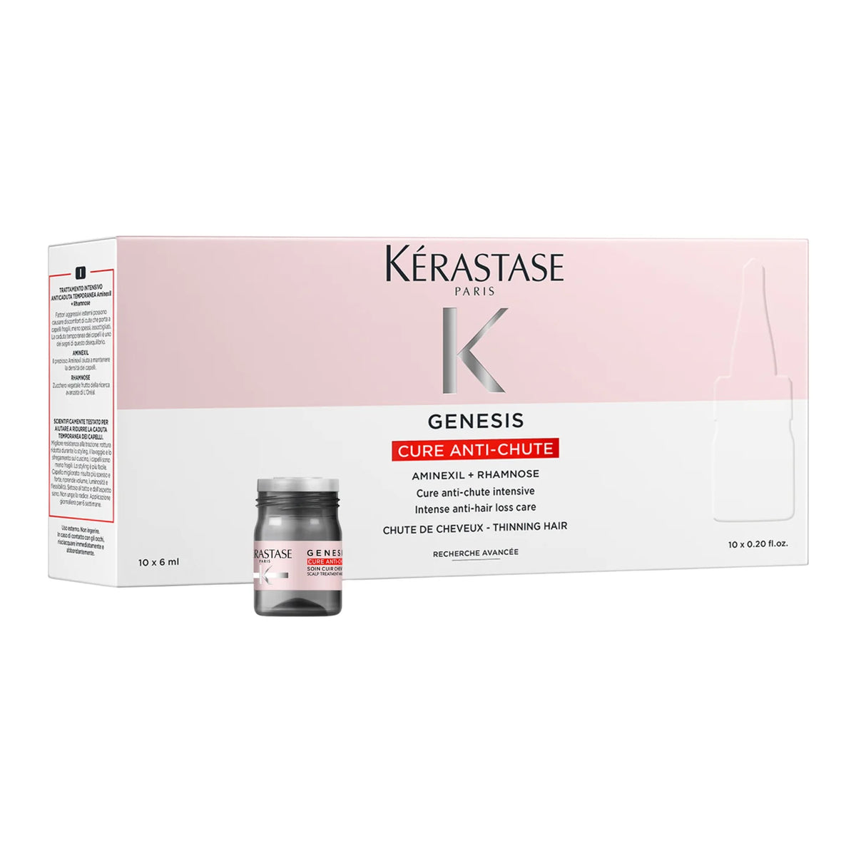 Anti-Hair Fall Fortifying Treatment for Thinning Hair 10 × 6 ml – Genesis – Kérastase