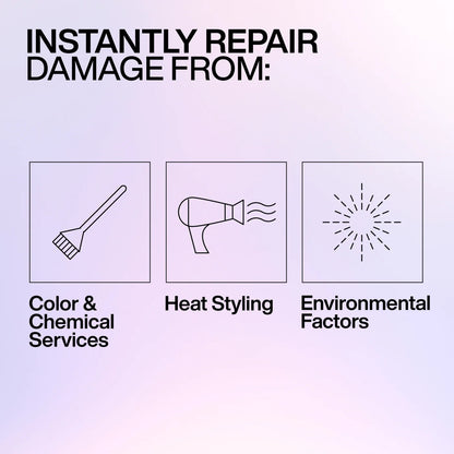 Revitalisant Acidic Blonding Concentrate pour cheveux abîmés 1L ABC - Redken