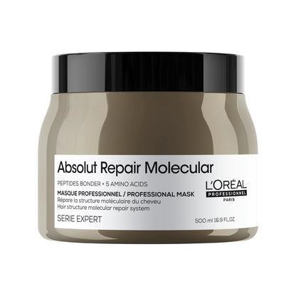 Mask for Very Damaged Hair 500 ml – Absolut Repair Molecular – L’Oréal Professionnel