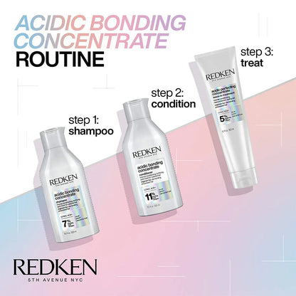Revitalisant Acidic Blonding Concentrate pour cheveux abîmés 1L ABC - Redken