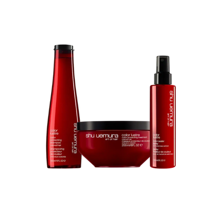 Routine éclat pour Cheveux Colorés moyens à épais Color Lustre - Shu uemura