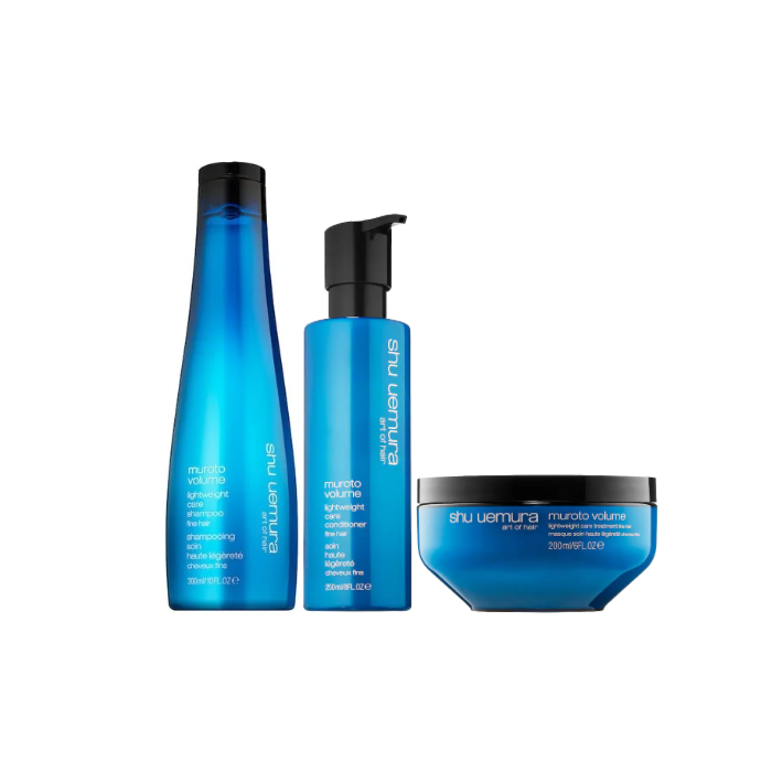 Hair Routine for Hair Lacking Volume: Muroto Volume - Shu Uemura