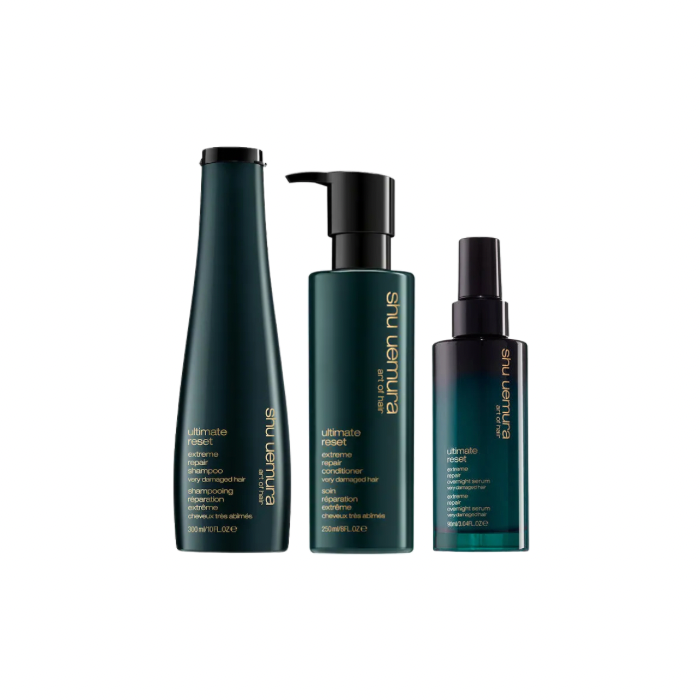Ultimate Reset Routine for Very Damaged, Fine to Medium Hair - Shu Uemura