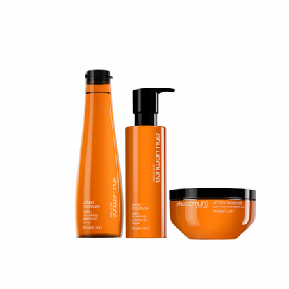 Urban Moisture Dry Hair Routine - Shu Uemura