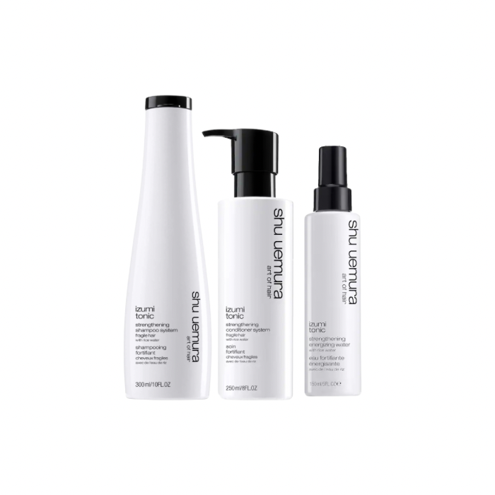 Izumi Tonic Strengthening Routine for Fragile Hair - Shu Uemura