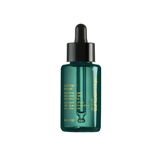 Concentré d'huile de réparation extrême pour cheveux très abîmés 50 ml Ultimate Reset - Shu uemura