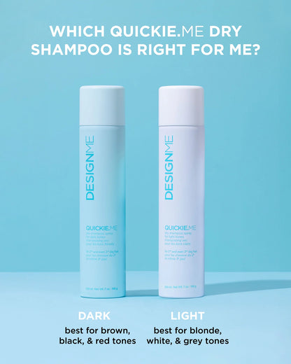 Shampoing Sec Tons Foncés Format voyage 96 ml Quickie.Me - Design.Me