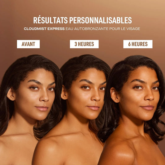 Eau Autobronzante pour le visage Cloudmist Express 75 ml - Nuda