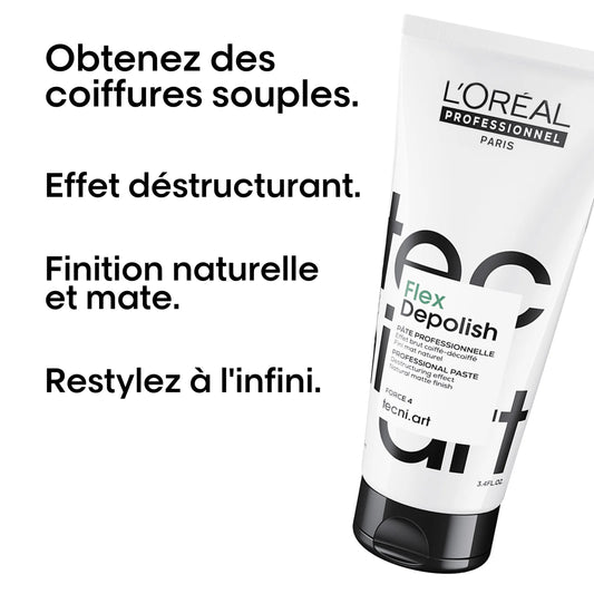 Pâte Déstructurante Flex Depolish 100 ml Tecni.Art - L'Oréal Professionnel