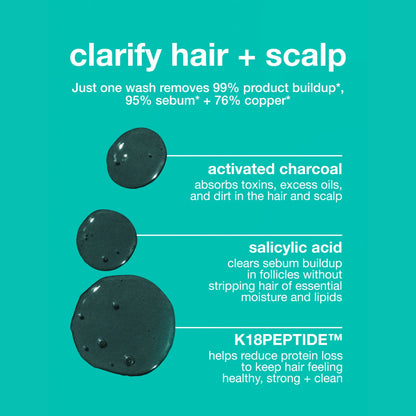 Shampoing détoxifiant Peptide Prep 250 ml - K18
