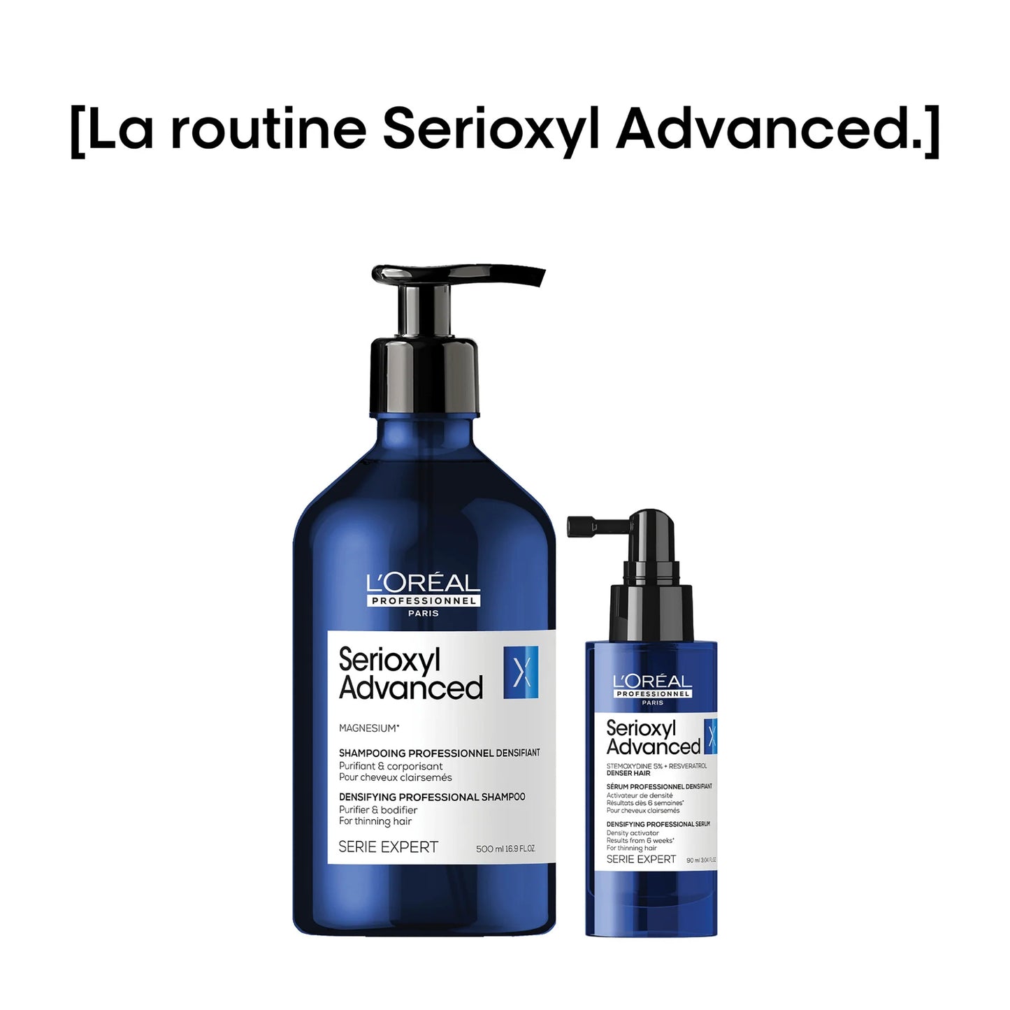 Coffret Anti-chute Densifiant Serioxyl Advanced - L'Oréal Professionnnel