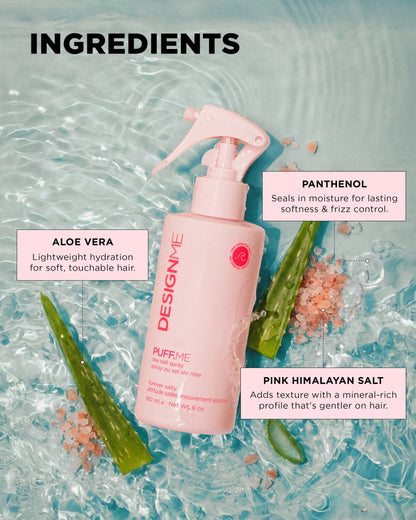 Spray au sel de mer 180 ml Puff.Me - Design.Me