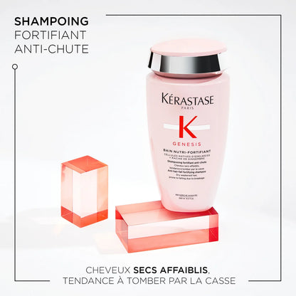 Bain Nutri-Fortifiant Rechargeable Shampoing pour cheveux fragiles & secs 500 ml Genesis - Kérastase