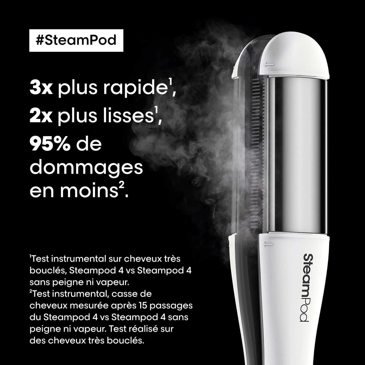 Duo SteamPod 4.0 & Sérum lissant 50 ml - L’Oréal Professionnel