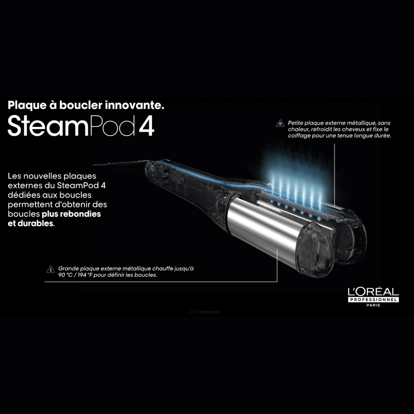 Duo SteamPod 4.0 & Sérum lissant 50 ml - L’Oréal Professionnel