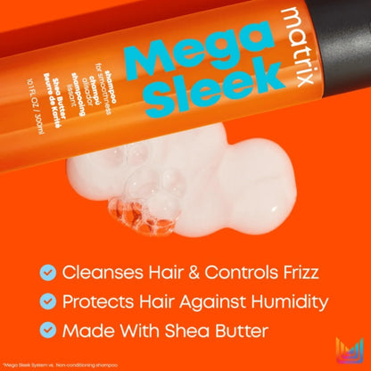 Duo Shampoing & Revitalisant pour cheveux indisciplinés Mega Sleek - Matrix