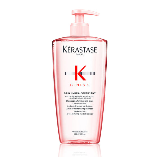 Bain Hydra-Fortifiant Shampoing pour cheveux fragiles 500 ml Genesis - Kérastase