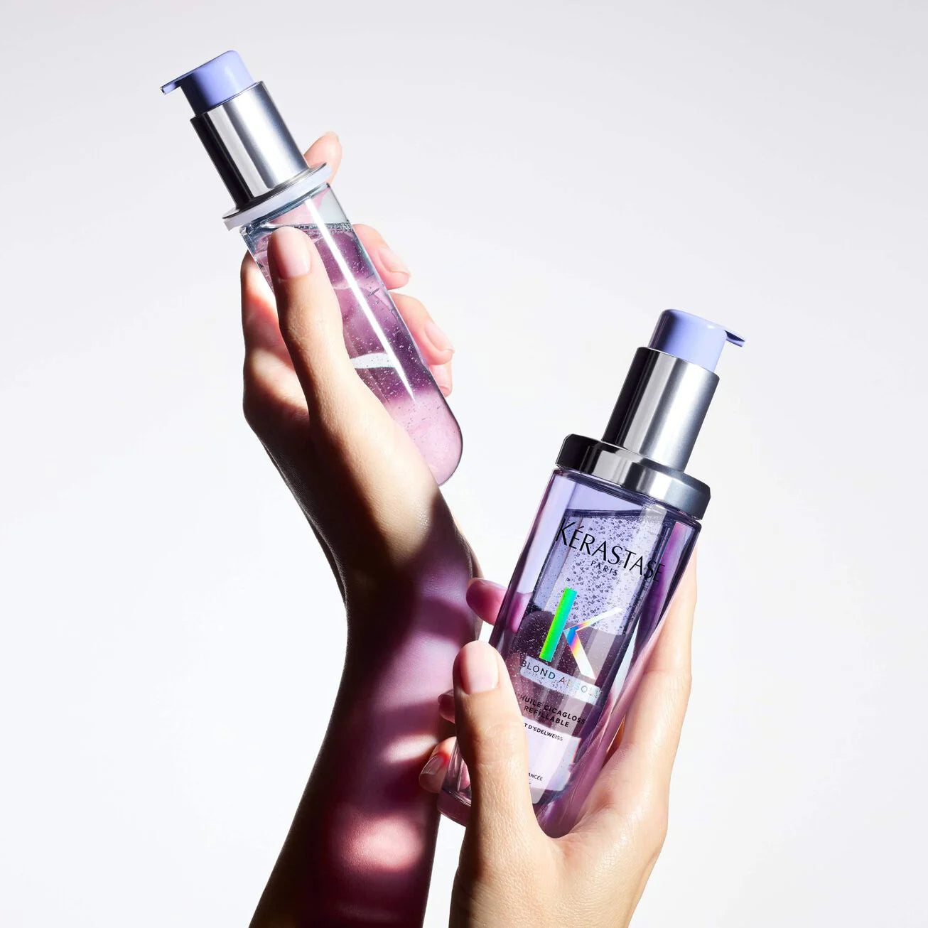 Huile CicaGloss Rechargeable pour Cheveux Blonds 75 ml Blond Absolu - Kérastase