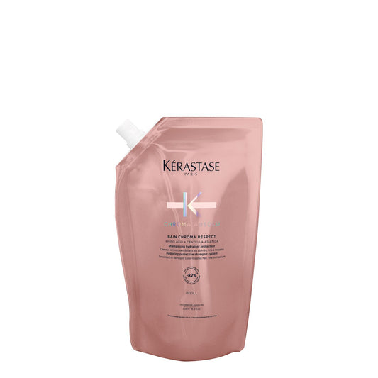 Recharge Bain Chroma Respect shampoing 500 ml pour cheveux colorés Chroma Absolu - Kérastase