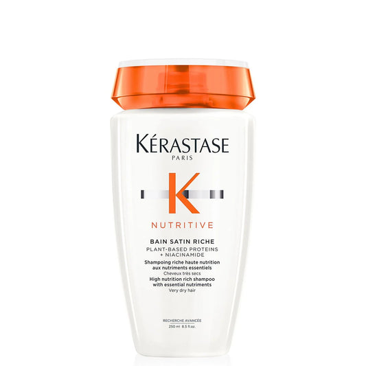Bain Satin Riche Shampoing pour cheveux très secs 250 ml Nutritive - Kérastase